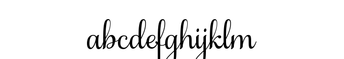 Samantha Script Upright Pro Sample