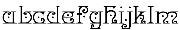 Sandala Font LOWERCASE