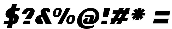 Santria-BoldItalic Font OTHER CHARS