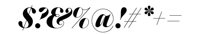 Saol Display Bold Italic Font OTHER CHARS