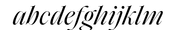 Saol Display Regular Italic Font LOWERCASE