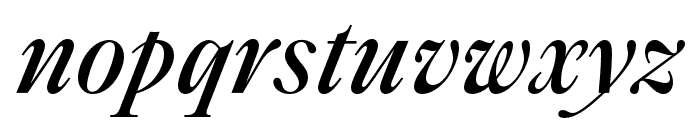 Saol Text Medium Italic Font LOWERCASE