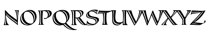 SassafrasStd-Roman Font UPPERCASE