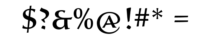 SavaPro-Medium Font OTHER CHARS