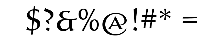 SavaPro-Regular Font OTHER CHARS