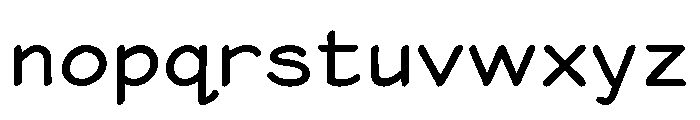 Saarinen Bold Font LOWERCASE
