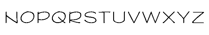 Saarinen Regular Font UPPERCASE