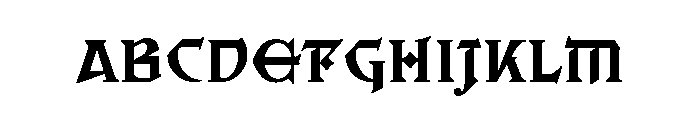 Saber Regular FONT