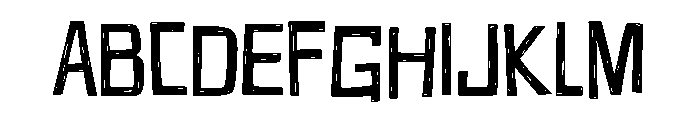 Sabotage Regular Font UPPERCASE