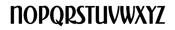 Saint Louis Bold Font UPPERCASE