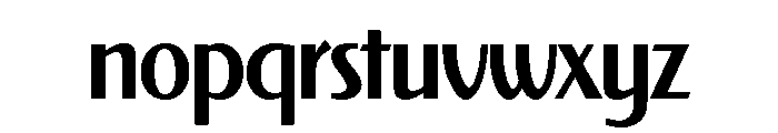 Saint Louis Bold Font LOWERCASE
