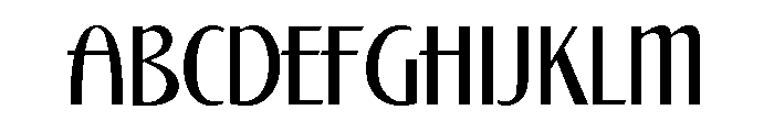 Saint Louis Light Font UPPERCASE