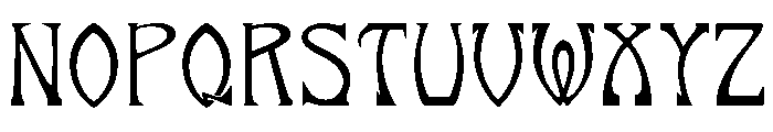 Salon Inner Font UPPERCASE