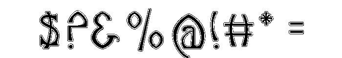 Salon Regular Font OTHER CHARS