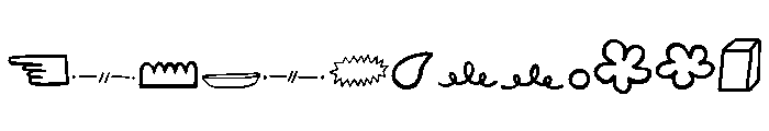 Salted Pieces Font UPPERCASE