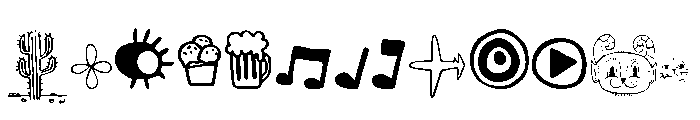 Salted Pieces Font LOWERCASE