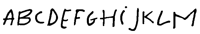 Salted Sweet Font UPPERCASE