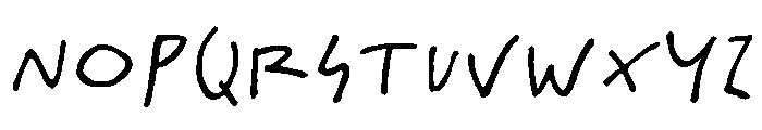 Salted Sweet Font UPPERCASE