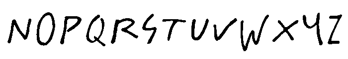 Salted Sweet Font LOWERCASE