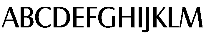 Salzburg Book Font UPPERCASE