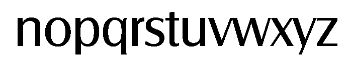 Salzburg Book Font LOWERCASE