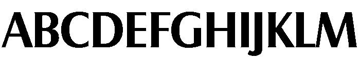 Salzburg Medium Font UPPERCASE