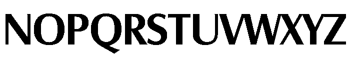 Salzburg Medium Font UPPERCASE