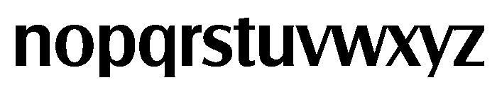 Salzburg Medium Font LOWERCASE