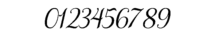 Samantha Regular Italic Font OTHER CHARS