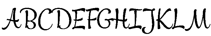Samui Script Regular Font UPPERCASE