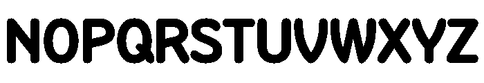 Sandbox Bold Font UPPERCASE