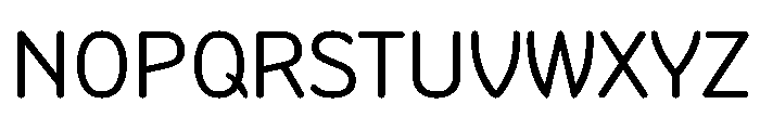 Sandbox Light Font LOWERCASE