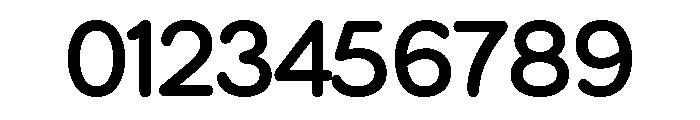 Sandbox Medium Font OTHER CHARS