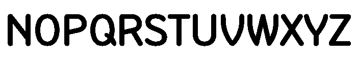 Sandbox Medium Font LOWERCASE