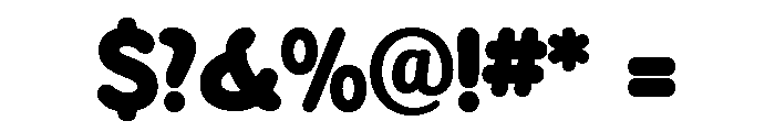Sandbox Wide Extra Bold Font OTHER CHARS