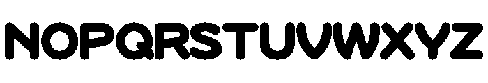 Sandbox Wide Extra Bold Font LOWERCASE