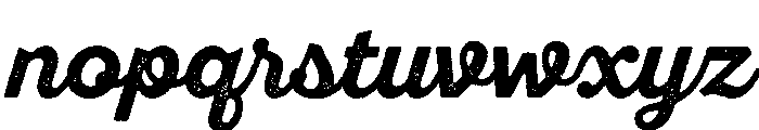 Sant'Elia Rough Alt Bold Font LOWERCASE