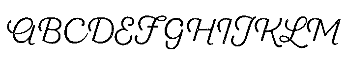 Sant'Elia Rough Alt Light Font UPPERCASE