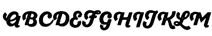 Sant'Elia Rough Black Font UPPERCASE