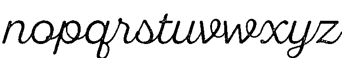 Sant'Elia Rough Light Font LOWERCASE
