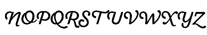Sant'Elia Rough Regular Font UPPERCASE
