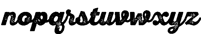 Sant'Elia Rougher Black Font LOWERCASE