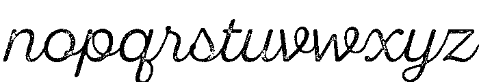 Sant'Elia Rougher Light Font LOWERCASE