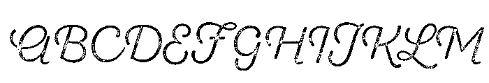 Sant'Elia Roughest Alt Light Font UPPERCASE