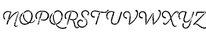 Sant'Elia Roughest Alt Light Font UPPERCASE