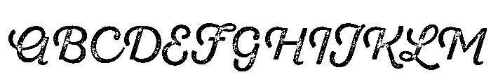 Sant'Elia Roughest Alt Regular Font UPPERCASE