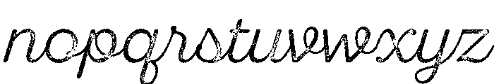 Sant'Elia Roughest Light Font LOWERCASE