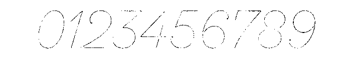 Sant'Elia Roughest Line Font OTHER CHARS