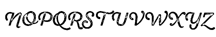 Sant'Elia Roughest Regular Font UPPERCASE