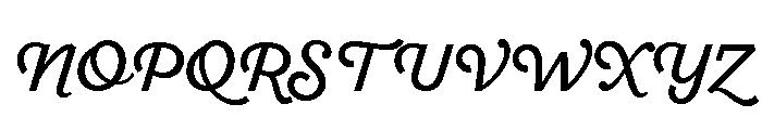 Sant'Elia Script Alt Regular Font UPPERCASE